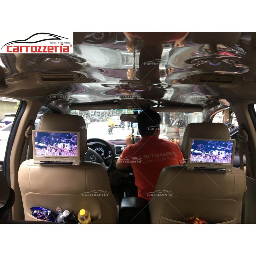 [HCM]1 cái Màn hình gối đầu kẹp mỏng 9 inch cho ô tô