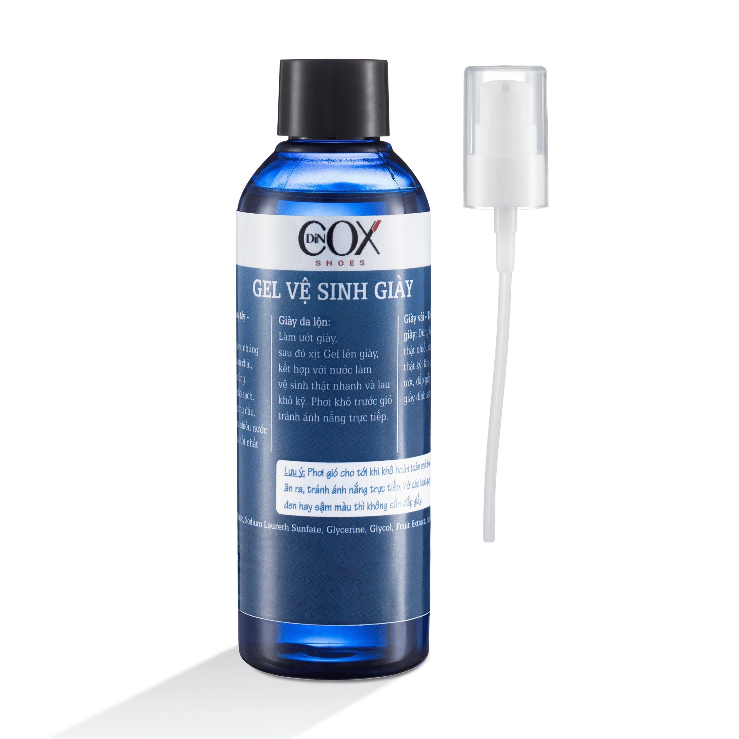 Gel vệ sinh giày chuyên dụng đậm đặc đánh bay vết bẩn 100ml chính hãng