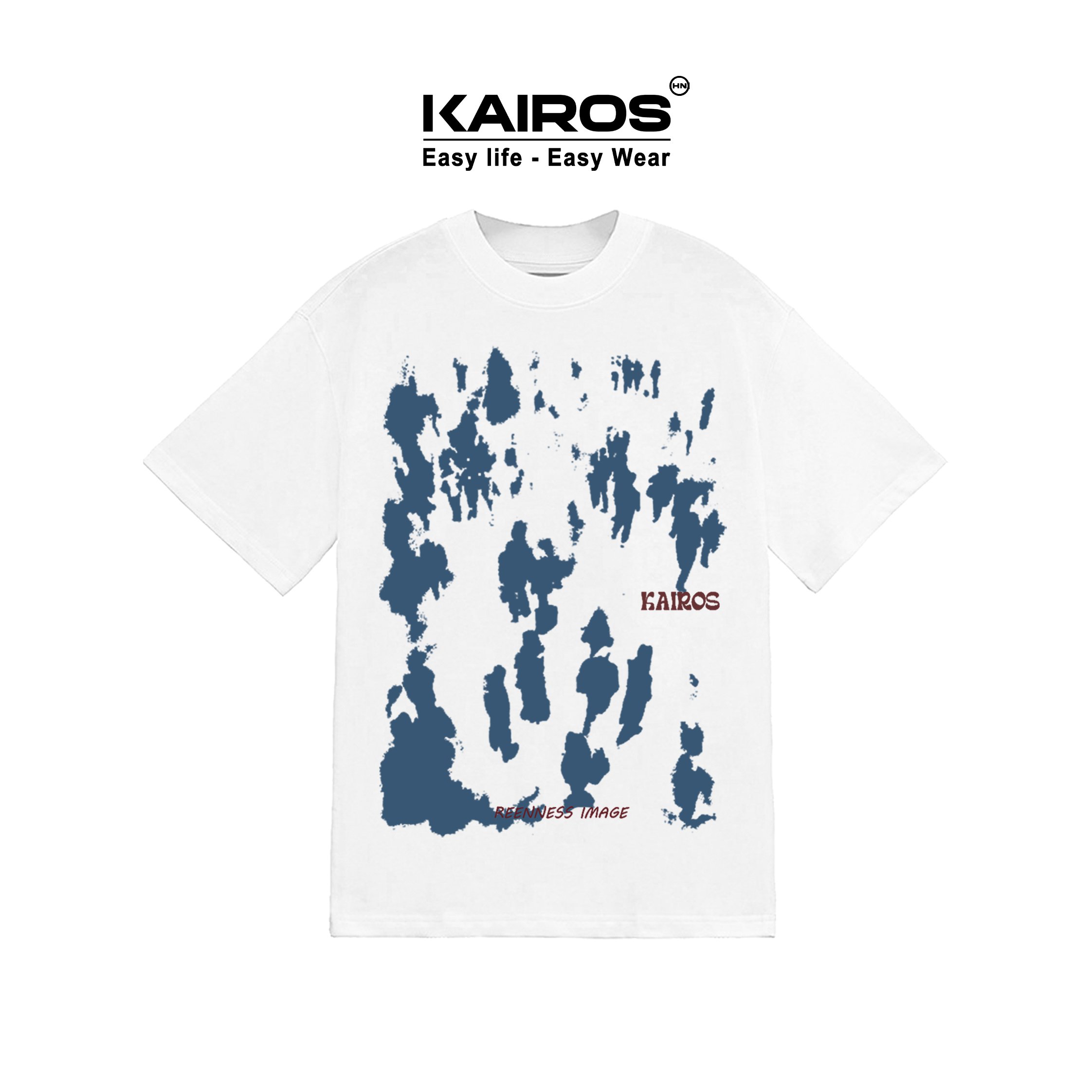 Áo Thun Unisex Local Brand Kairos 100% Cotton Form Rộng Mẫu Shadow