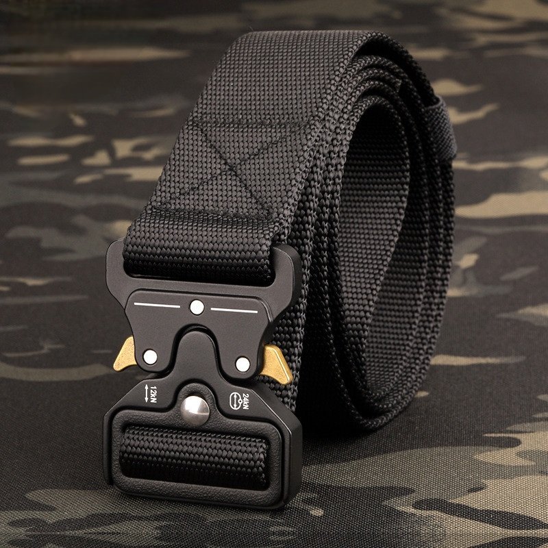 Thắt Lưng Nam, Dây Nịt Chiến Thuật Khóa Kim Loại 24kN