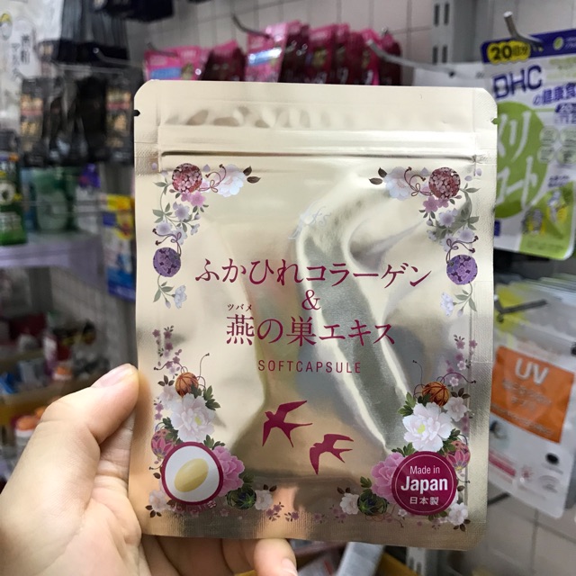 HCMViên uống Collagen tươi chiết xuất tổ yến Nhật Bản