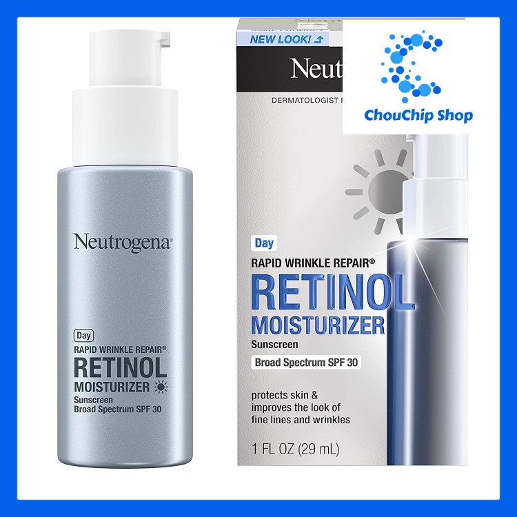 Kem dưỡng ẩm chống lão hóa Neutrogena Rapid Wrinkle Repair Moisturizer SPF30 29ml (mẫu mới)