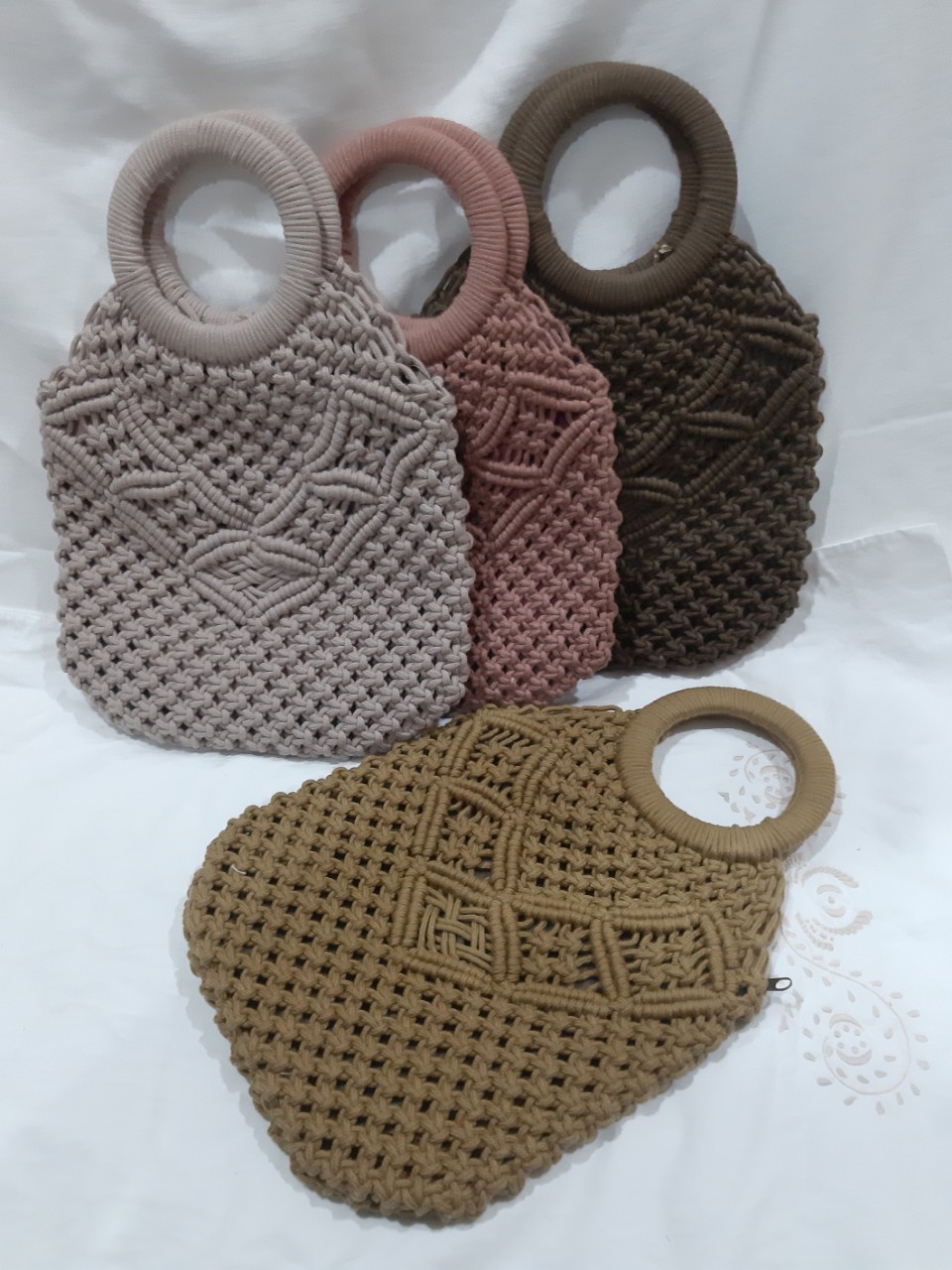 Túi macrame cầm tay