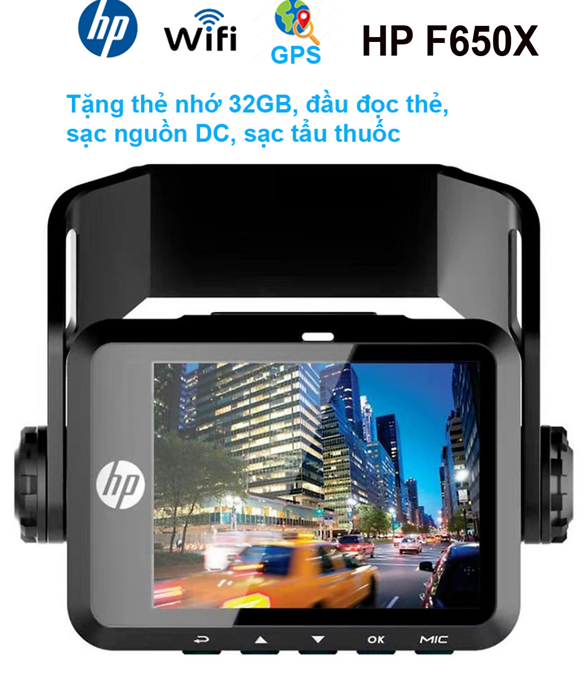 CAMERA HÀNH TRÌNH F8 PLUS THIẾT KẾ NHỎ GỌN SANG TRỌNG