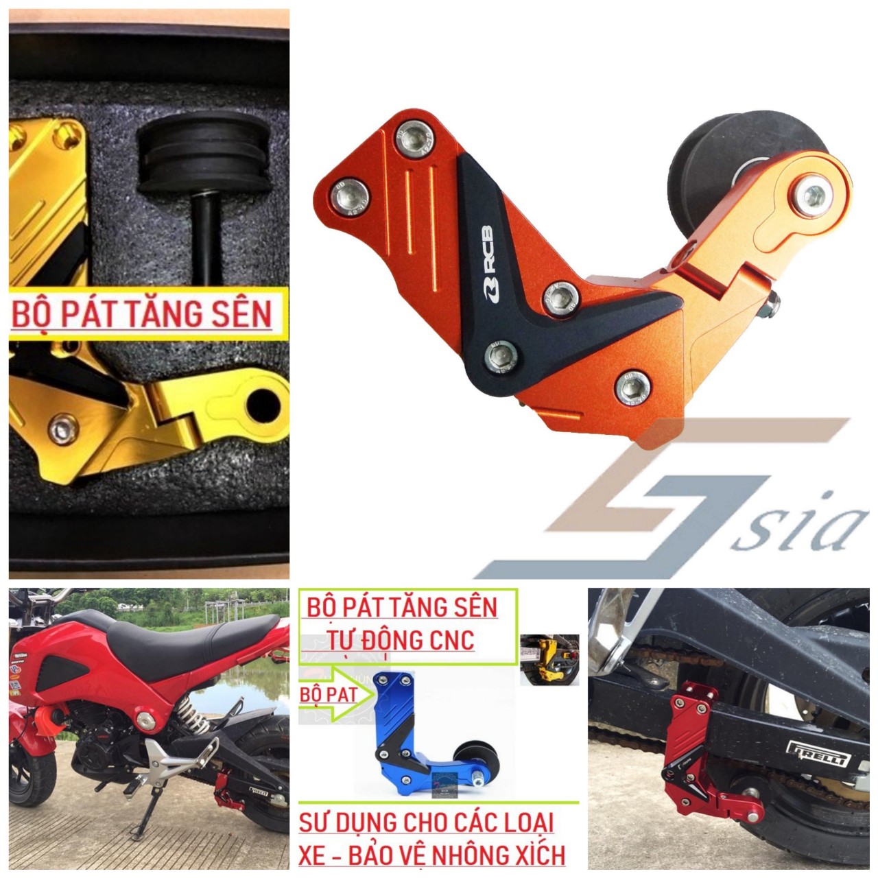 PÁT TĂNG SÊN XE MÁY TỰ ĐỘNG BẢO VỆ TỐI ĐA , BÁT TĂNG SÊN TỰ ĐÔNG CHO CÁC LOẠI XE , PÁT TĂNG XÍCH XE MÁY , PHỤ KIỆN ĐỒ CHƠI XE MÁY , PAT TANG SEN LẮP MỌI LOẠI XE