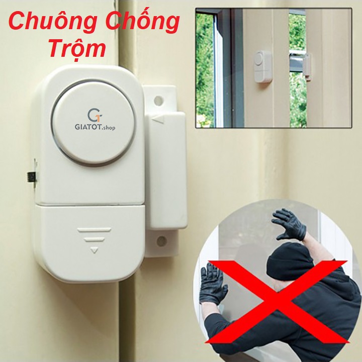 Chuông Báo Động, Cảnh Báo Mở Cửa, Chống Trộm, Cảnh Báo Trẻ Em Tự Do Mở Cửa, Chuông Thông Minh, Bộ Chuông Báo Động - Cảnh Báo Mở Của