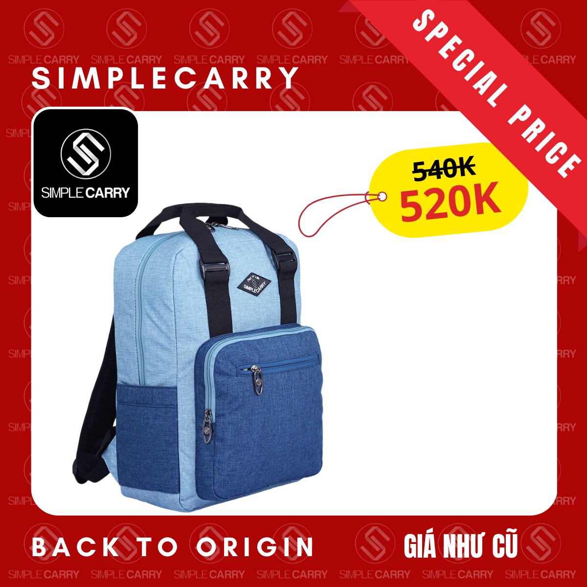 Balo Nam Nữ Đi Học, Du Lịch, Cắm Trại SimpleCarry Issac 4