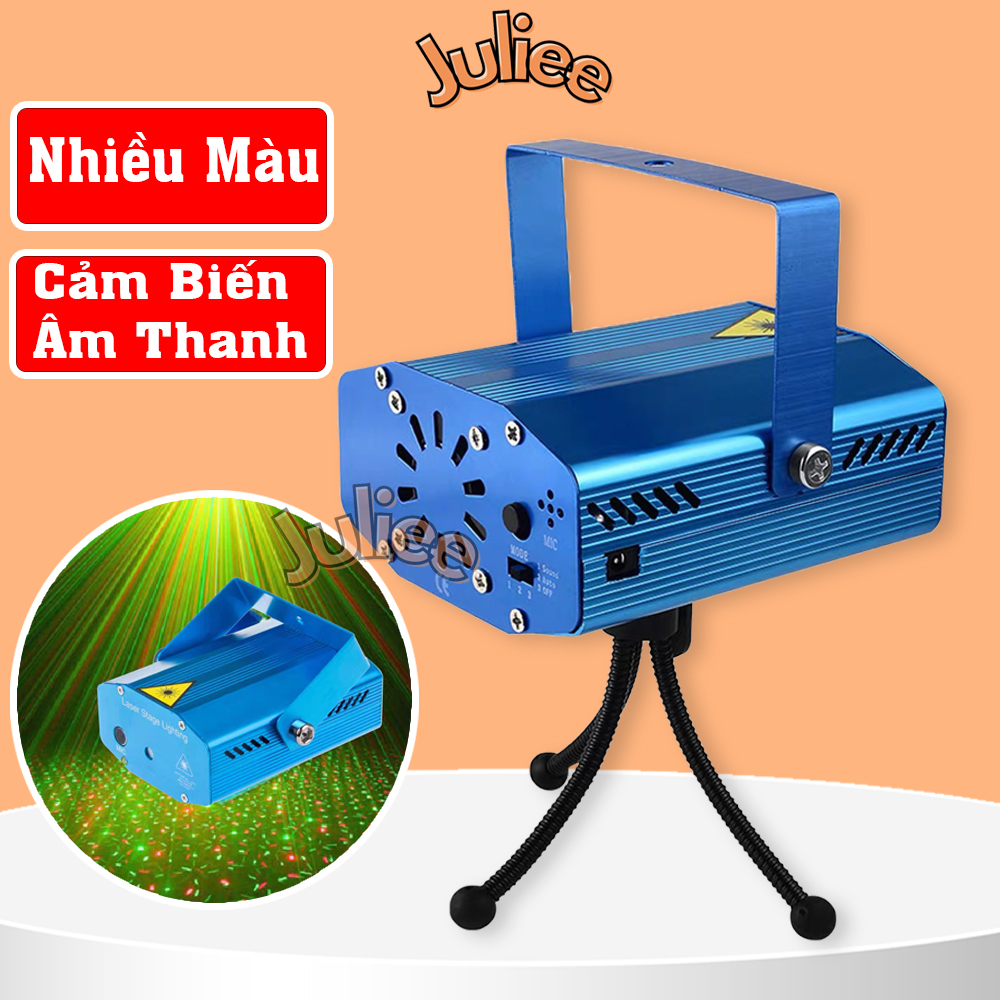 Đèn led trang trí xoay trang trí phòng bay đèn lazer nhiều màu - chóp theo nhạc, đèn bay phòng, đèn karaoke, đèn sân khấu, đèn led trang trí phòng ngủ