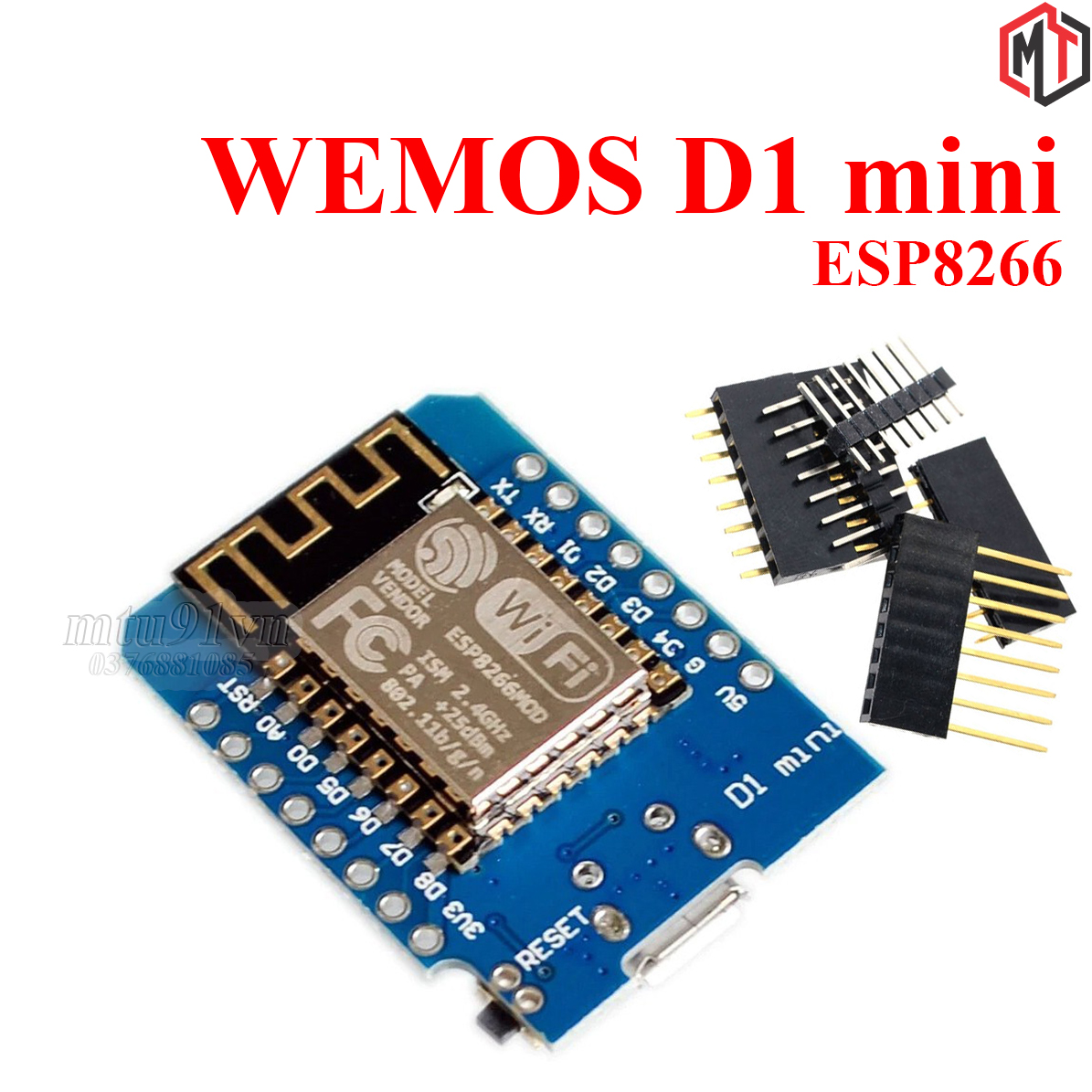 WeMos D1 Mini ESP8266  NodeMCU - Mạch phát triển IoT