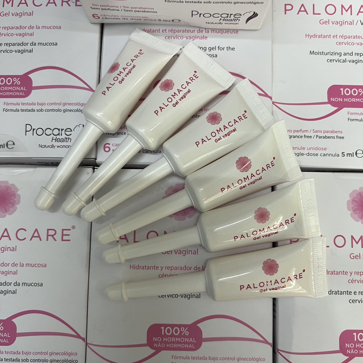 Gel phụ khoa Palomacare Vaginal Gel Procare 6 ống x5ml Sao chép