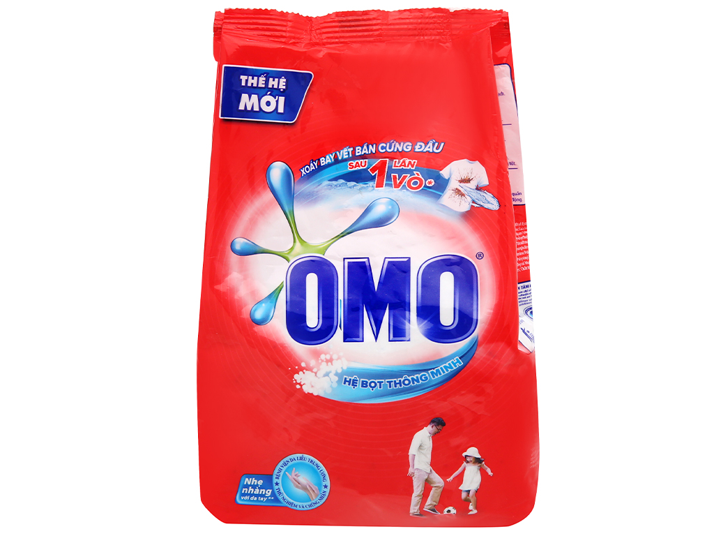 Bột giặt OMO hệ bọt thông minh 400g