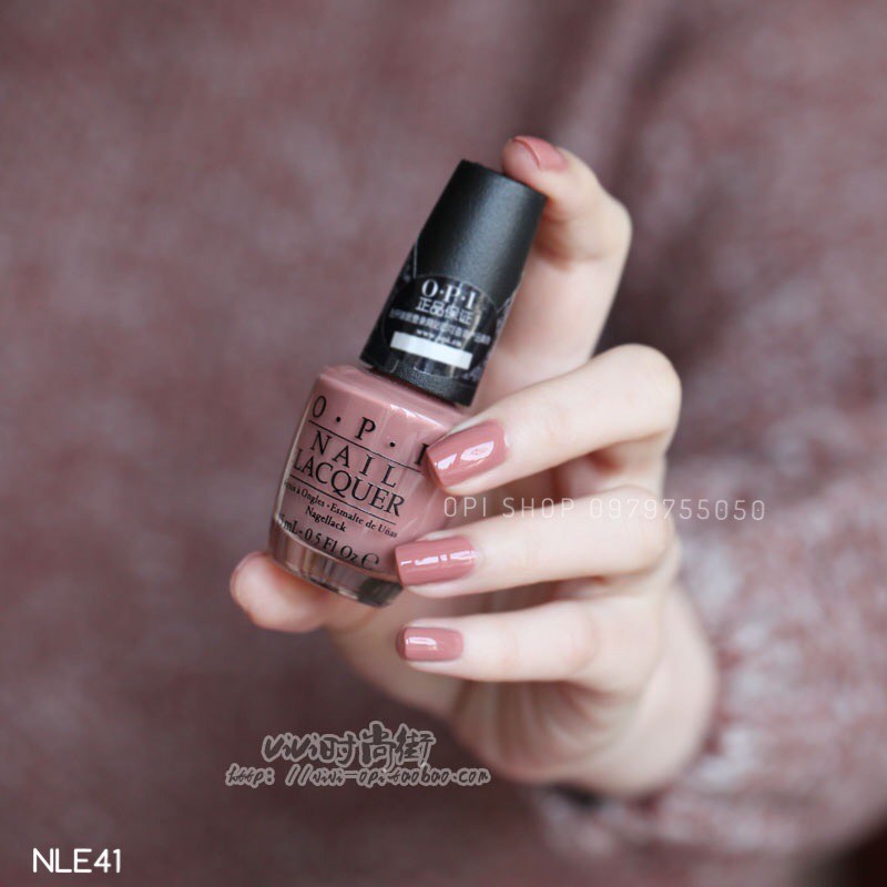 [NLE41] Sơn móng tay OPI: BAREFOOT IN BARCELONA