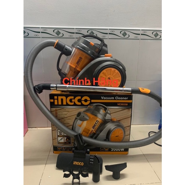 Ingco máy hút bụi 2000w 2.5l vc20258
