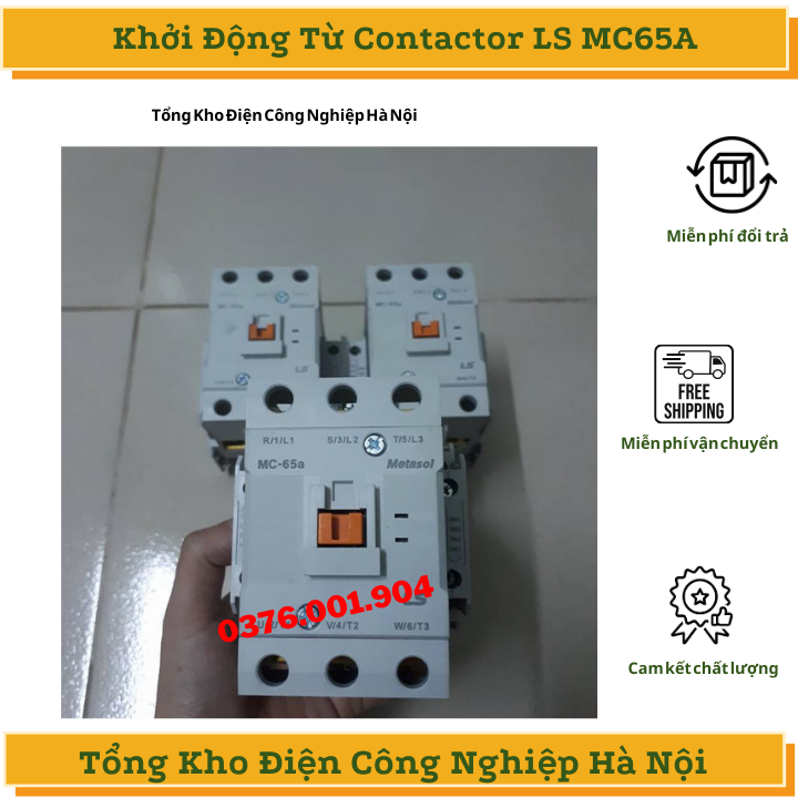 Khởi Động Từ LS MC 65A Contactor