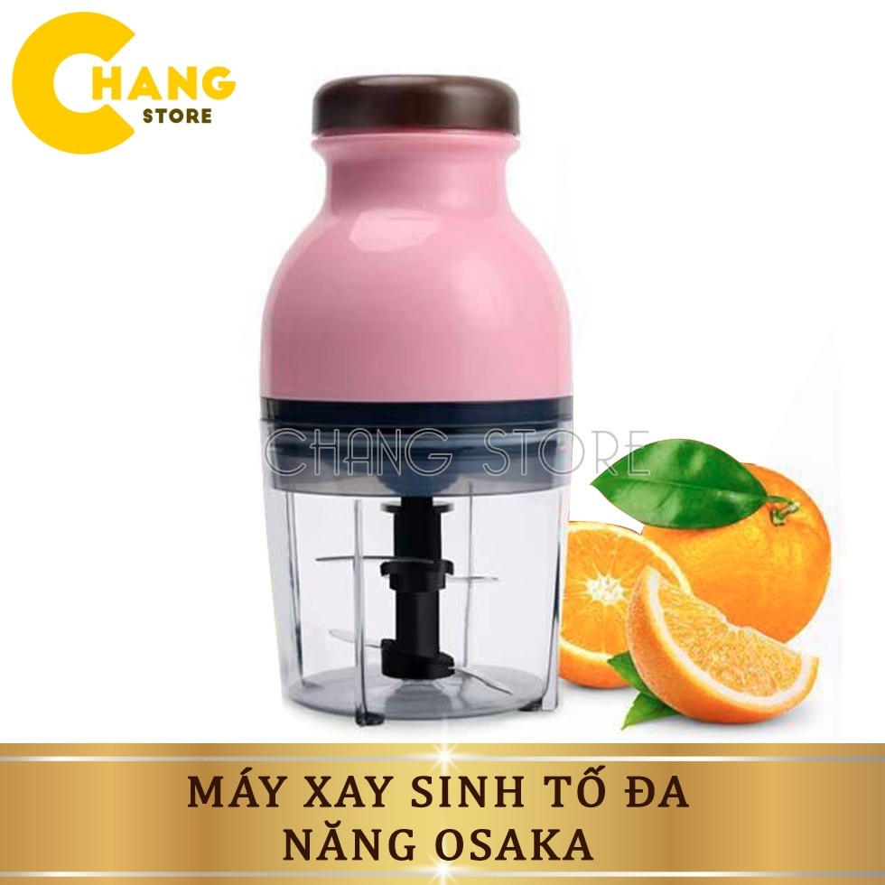 Máy Xay Mini Đa Năng Hàng Xuất Nhật OSAKA Đầu Dẹt Tiện Ích