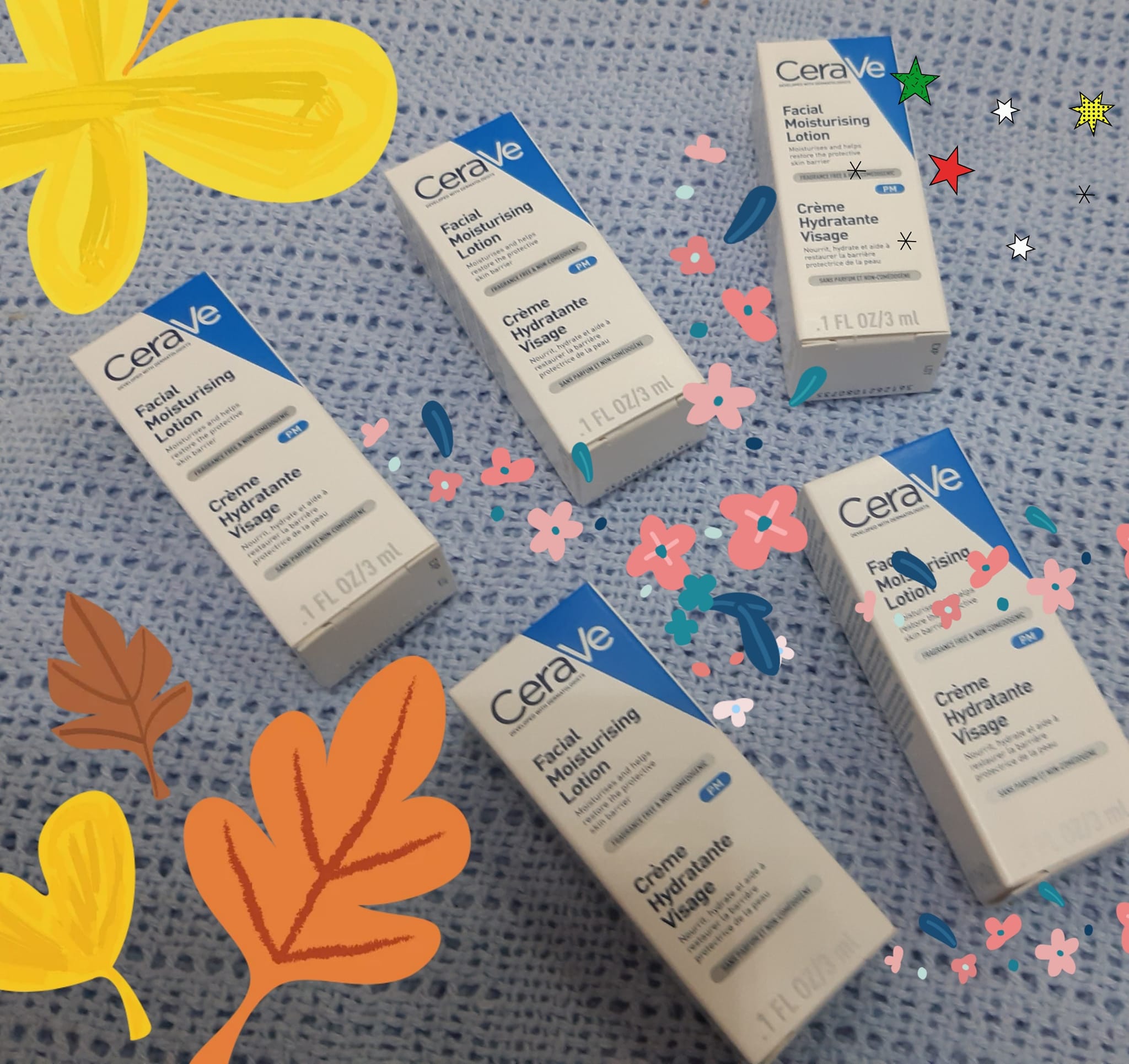   Mẫu thử  Kem dưỡng ẩm Cerave Facial Moisturizing Lotion PM 3ml 
