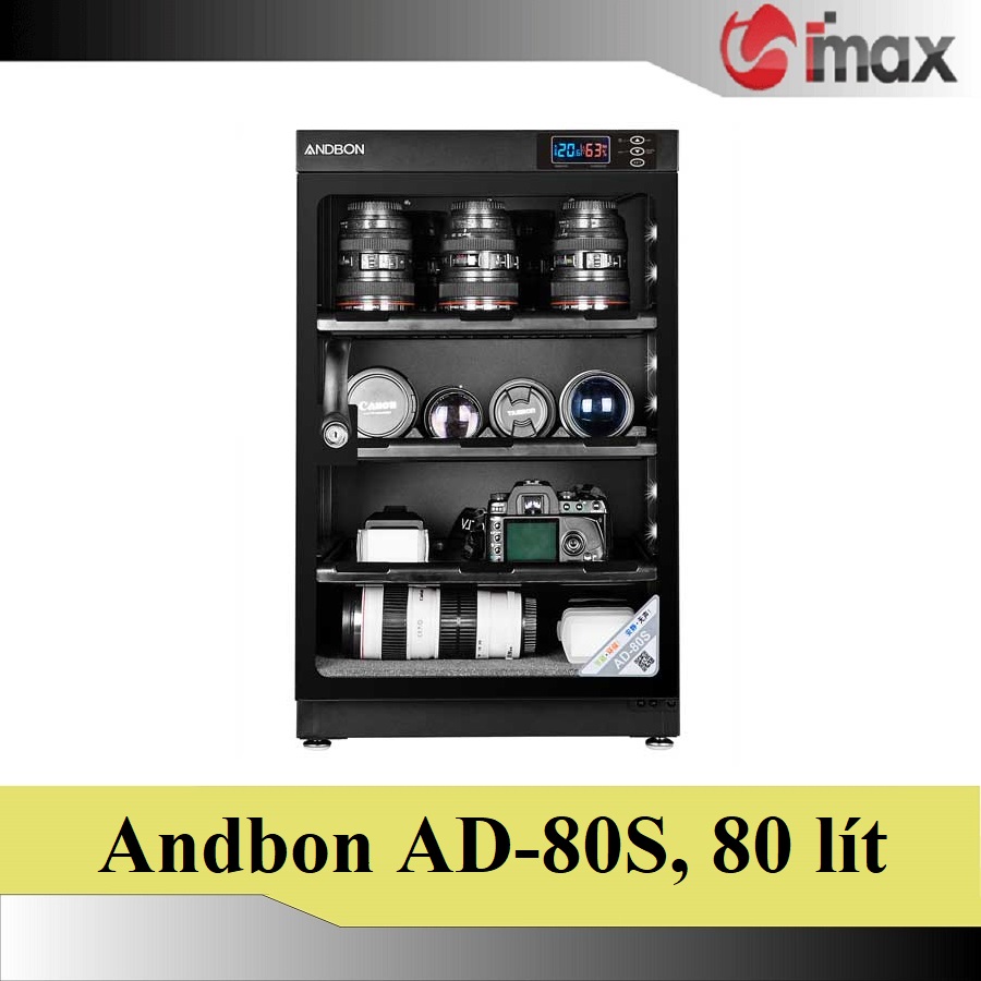 Tủ chống ẩm Andbon AD-80S 80 lít