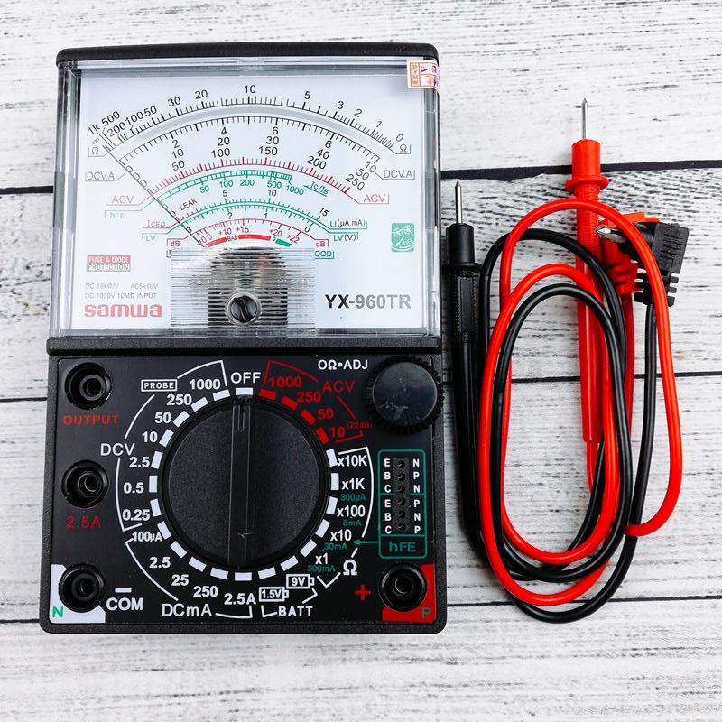 Đồng hồ đo Samwa YX-960TR loại tốt (tặng kèm pin), Đồng hồ vạn năng SAMWA, Đồng hồ đo điện vạn năng
