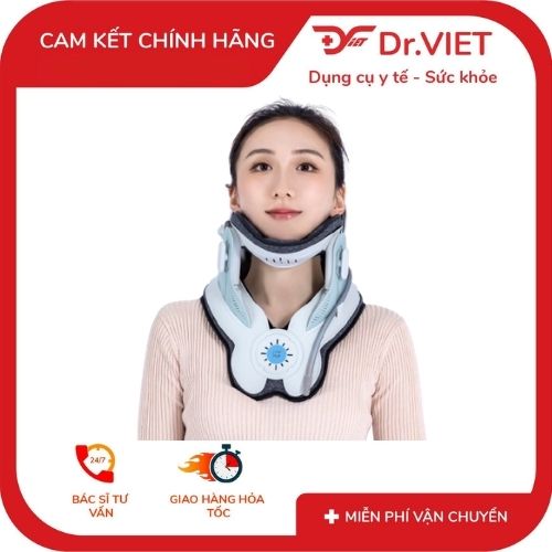 Cervical Spine Traction Belt with Air Pressure Gbm-006 - Device to Support Stretching and Immobilization of the Cervical Area