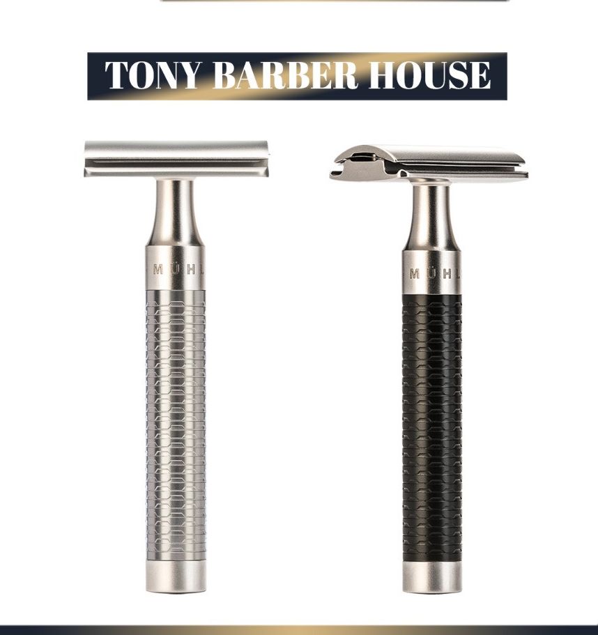 Dao cạo râu muhle rocca safety razor closed comb