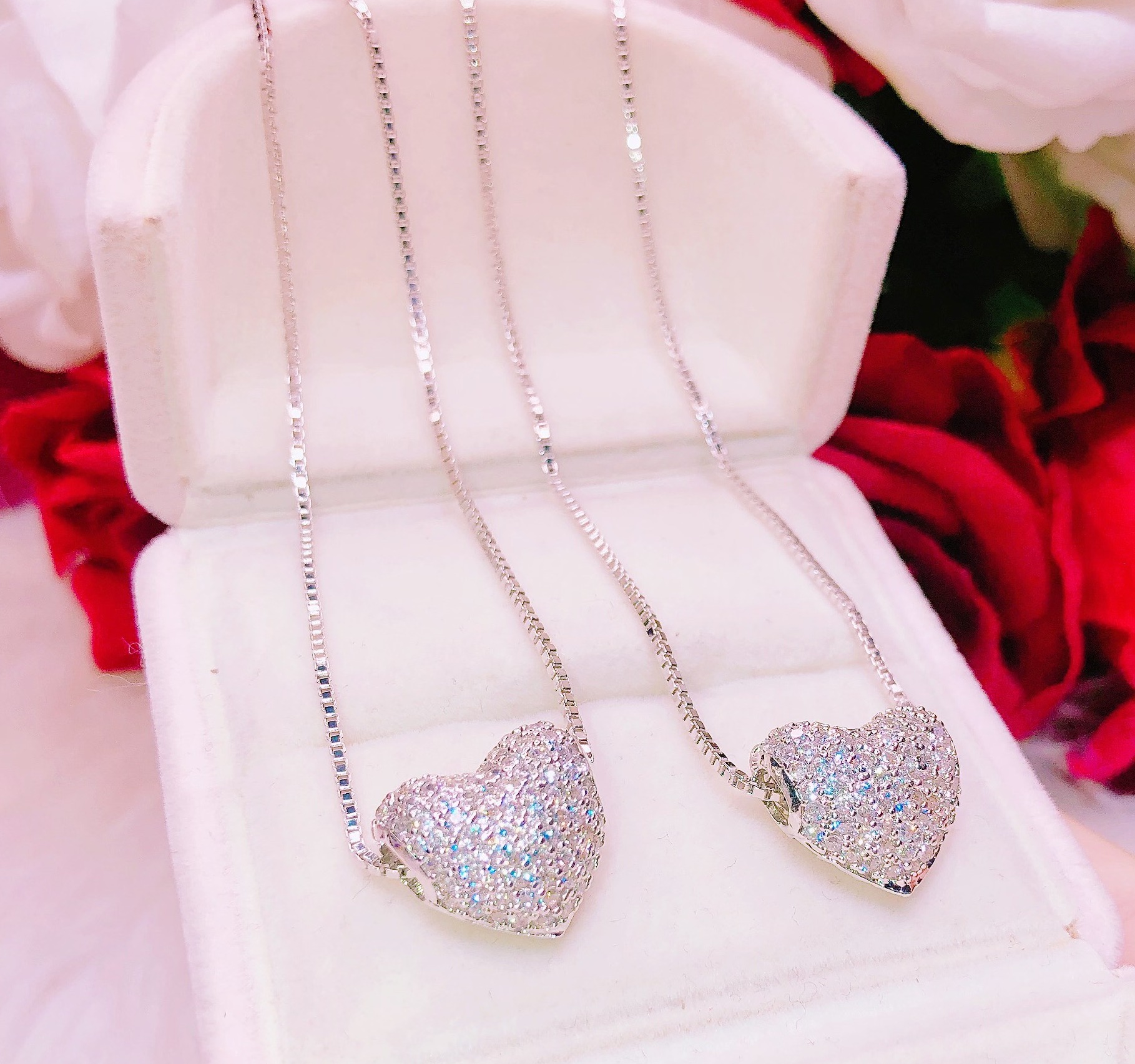 [HCM]Dây chuyền bạc nữ dây chuyền mạ bạch kim cao cấp thời trang Trang sức GADO DL093