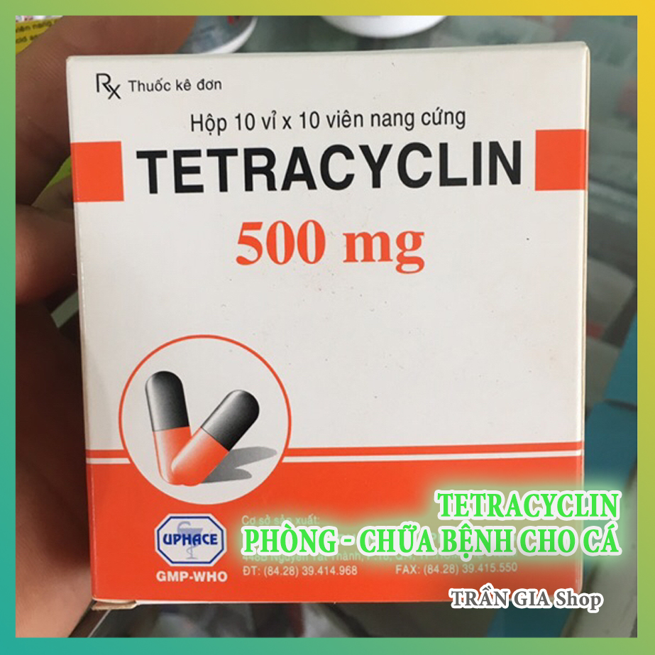 Tetracylin cho cá cảnh - Tetracylin 500mg