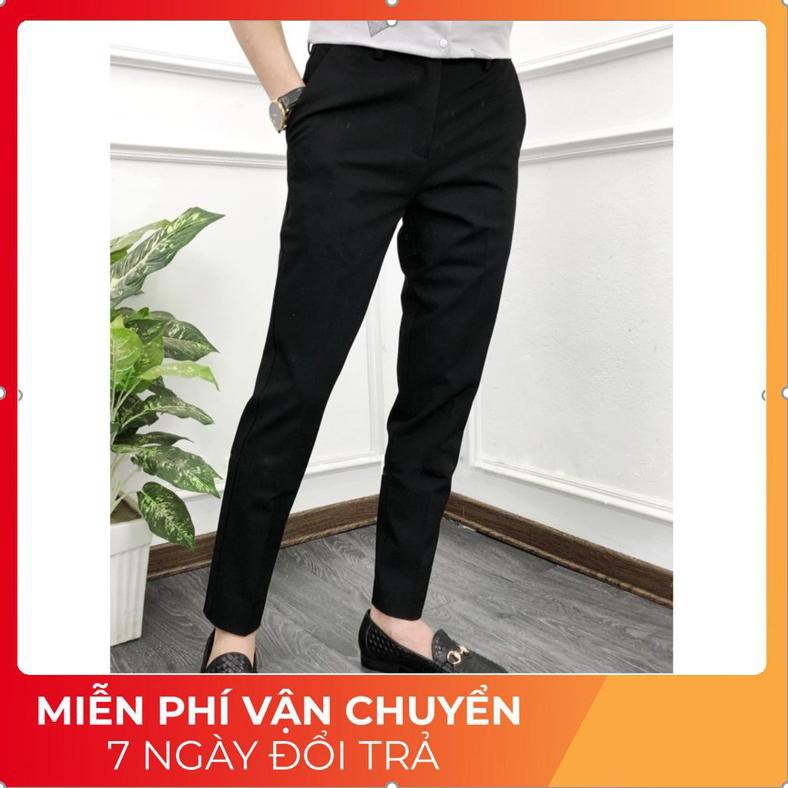 [HCM][CHỈ 3 NGÀY SALE SỐC] Quần tây nam-Quần Âu Nam Đẹp- vải mịn co dãnfull màu ghi nhạt ghi đậm đen xanh đen]
