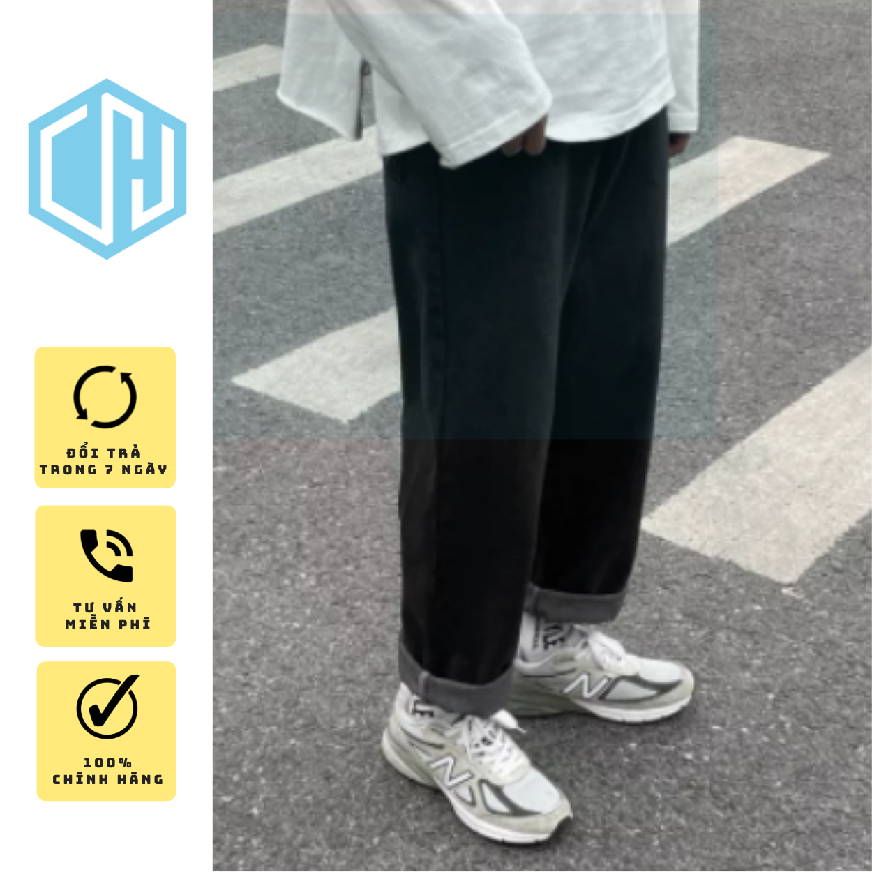 Hot quan jeans trơn đen phong cách dễ phối đồ- đổi trả free nếu hàng lỗi - hàng đẹp thị trường