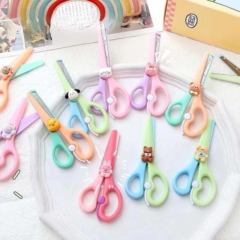 Kéo Cắt Giấy Thủ Công An Toàn Cho Bé