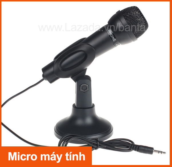 Micro máy tính xoay gập linh hoạt Flexible, có thể tách rời chân đế và micro