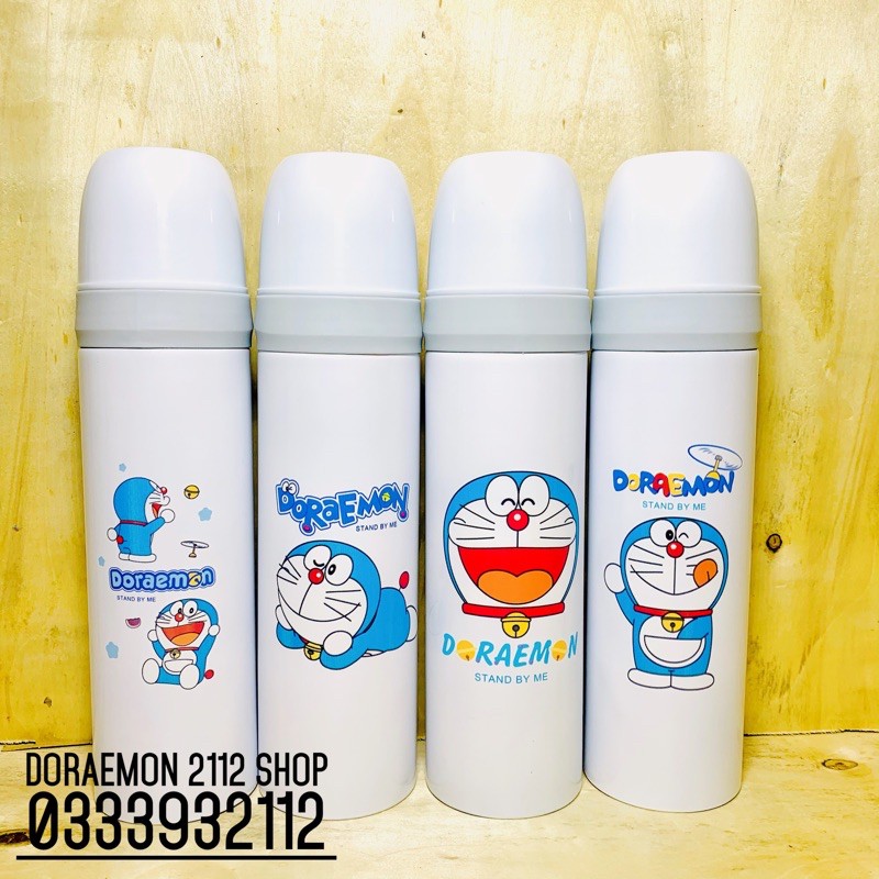 Bình nước giữ nhiệt Doraemon 500ml