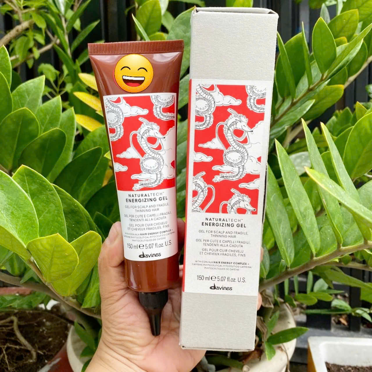 Tuýp Gel ngăn ngừa rụng tóc Davines Energizing 150ml