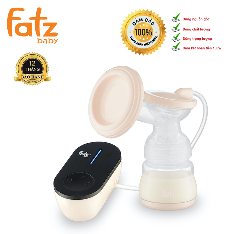 [BH chính hãng] Máy hút sữa điện đơn Fatz Baby CADENCE 1 - FB1081MX 5 cấp độ mát xa và 9 cấp độ hút sữa Fatzbaby có pin sạc Lion