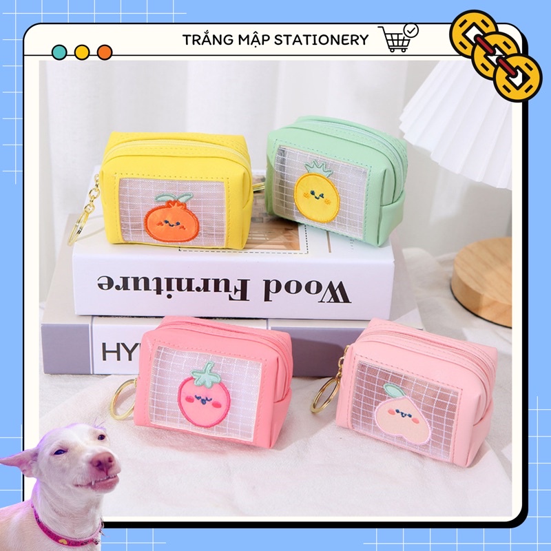[Có sẵn] [FreeShip] [Giá hủy diệt] Ví mini màu pastel/ví đựng bỏ túi tiện dụng có khoá kéo chắc chắn