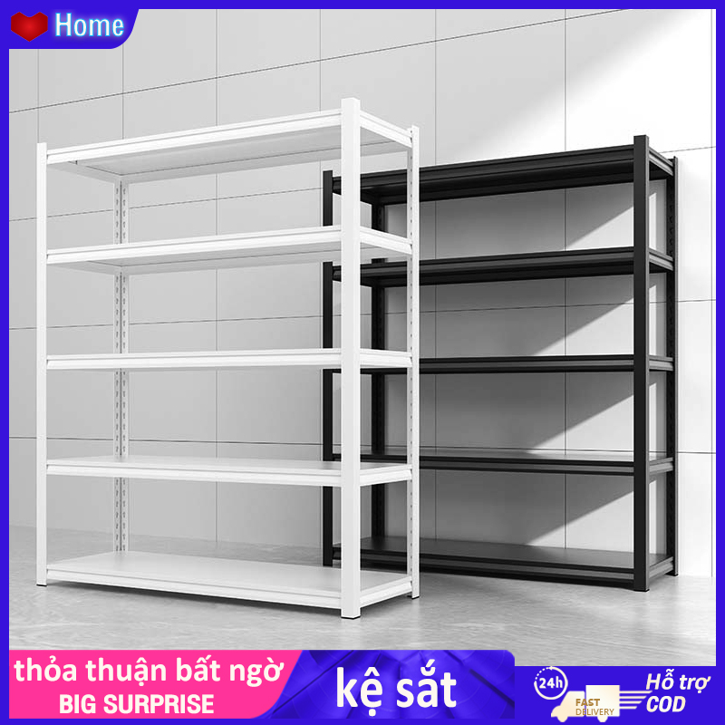 Homesense kệ sắt 3 4 5 tầng cái kệ kệ để đồ kệ nhà bếp đa năng kệ sắt đa năng đựng đồ