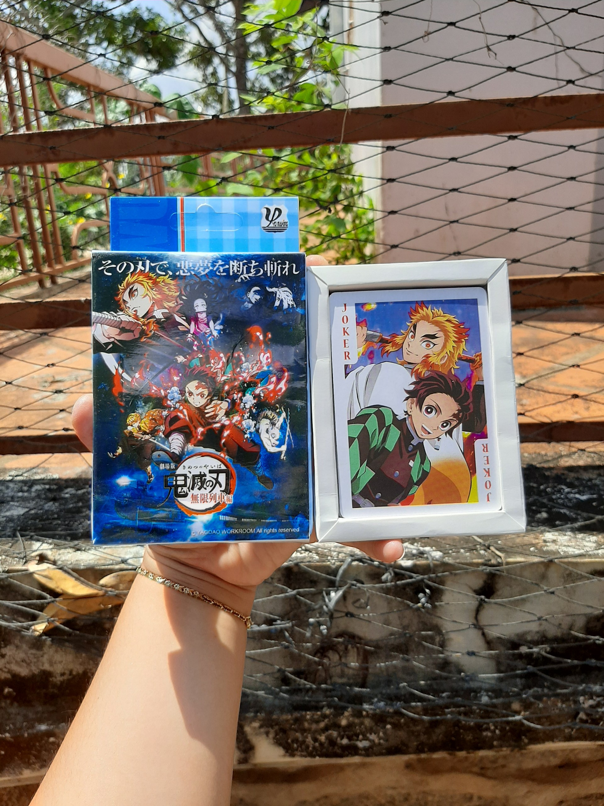 Bộ bài tây Kimetsu No Yaiba - chuyến tàu vô tận - Baystore