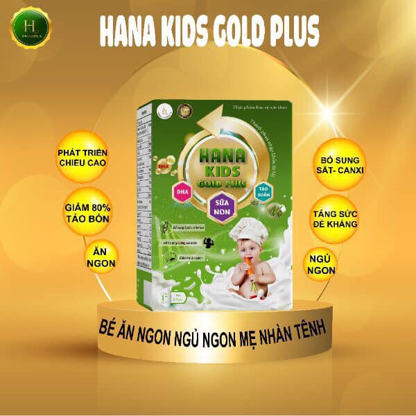 Sữa non Hana Kids Gold Plus chính hãng