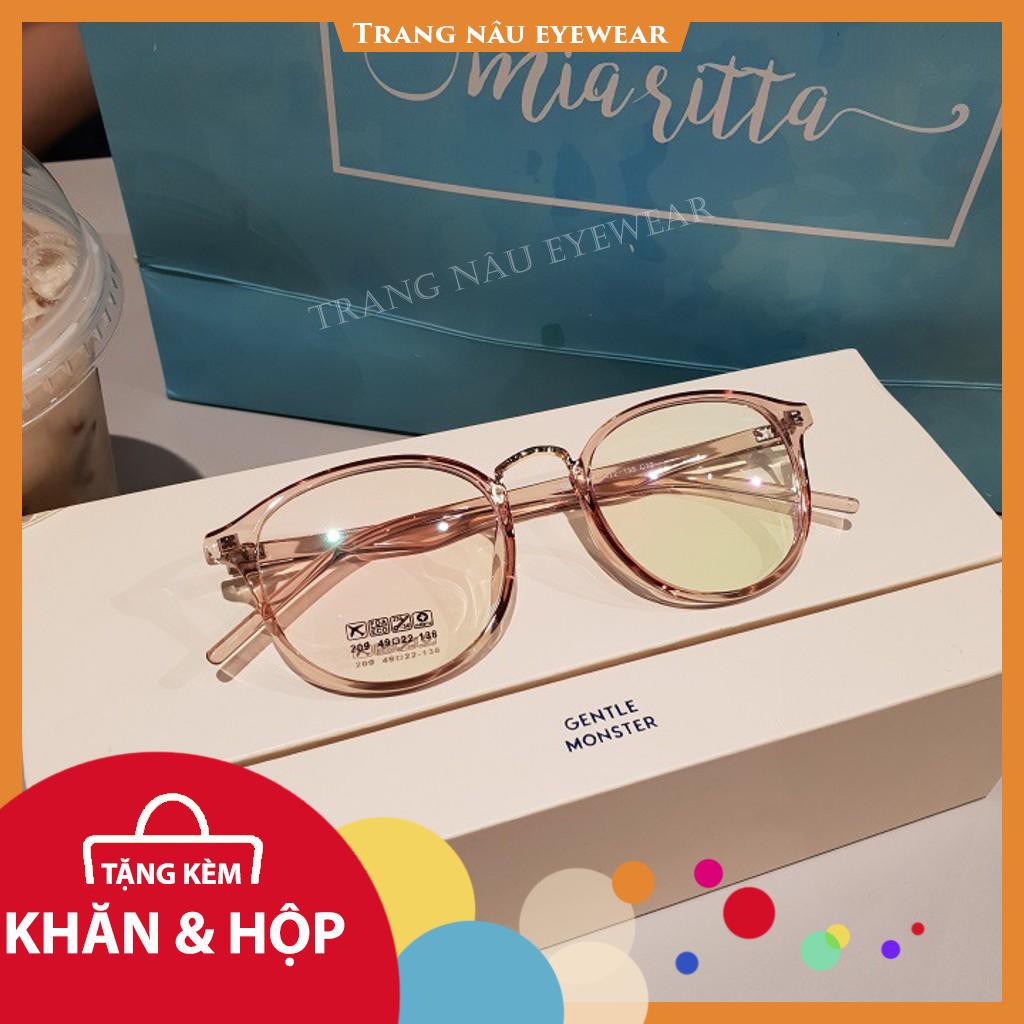 Gọng Kính Cận - Kính Cận Nam Nữ 209 - Trang nâu eyewear