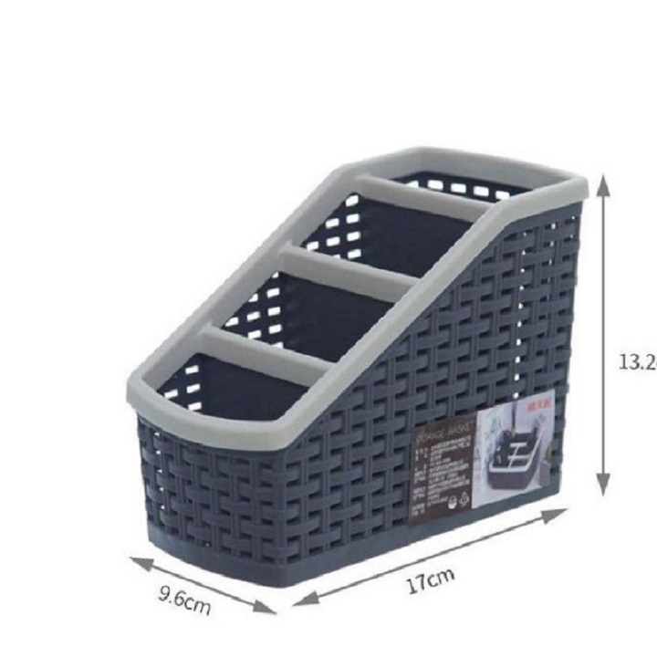 Khay nhựa tiện ích 4 ngăn việt nhật 5696