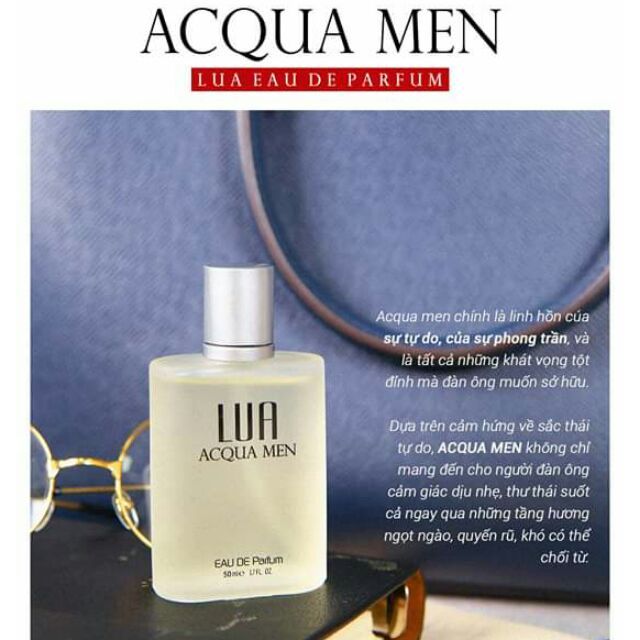 Nước hoa nam lua aqua men