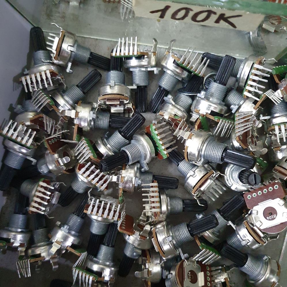 5 chiếc chiết áp 6 chân 1 hàng 100k
