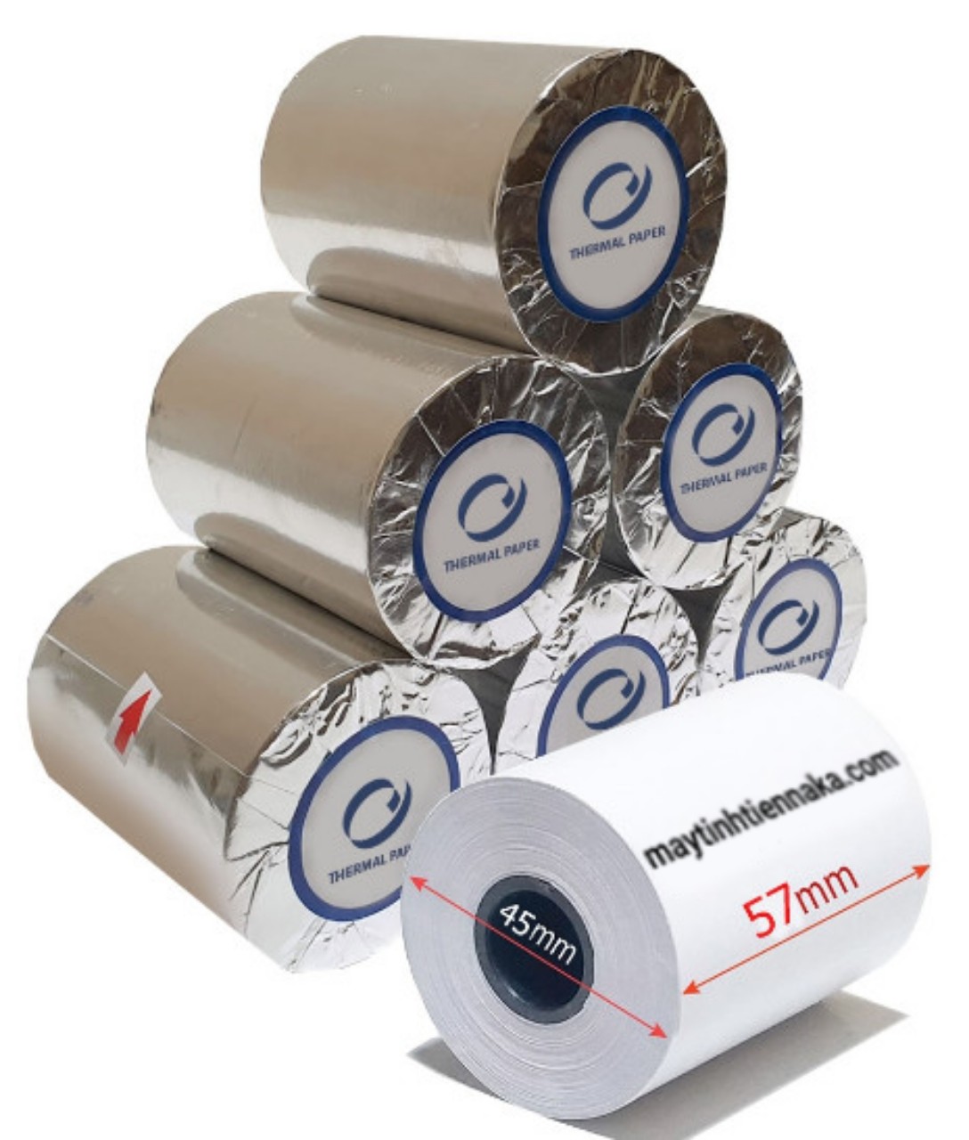 Giấy in bill k57x45 giấy in hóa đơn k58x45 giấy in nhiệt k57 giấy nhiệt k58
