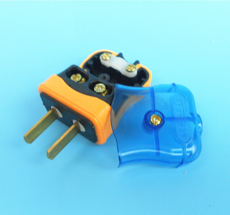 Phích cắm điện 2 chân dẹt Sz12 - Chịu tải tới 250v, 16A