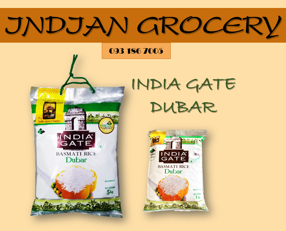 Gạo basmati ngừa tiểu đường - india gate basmati rice dubar netweight