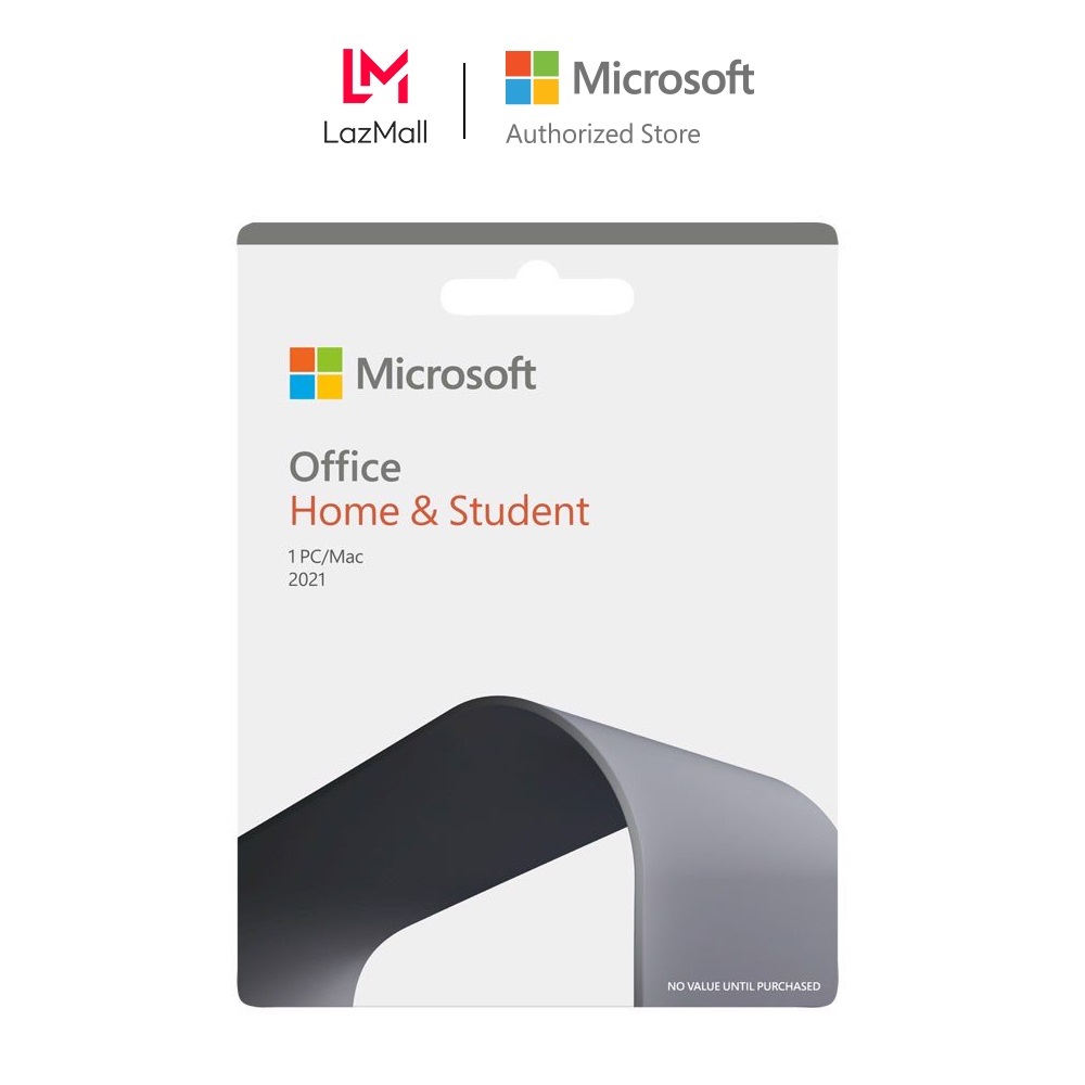 Phần mềm Office Home & Student 2021 |Dùng vĩnh viễn| Dành cho 1 người, 1 thiết bị |Word, Excel, PowerPoint