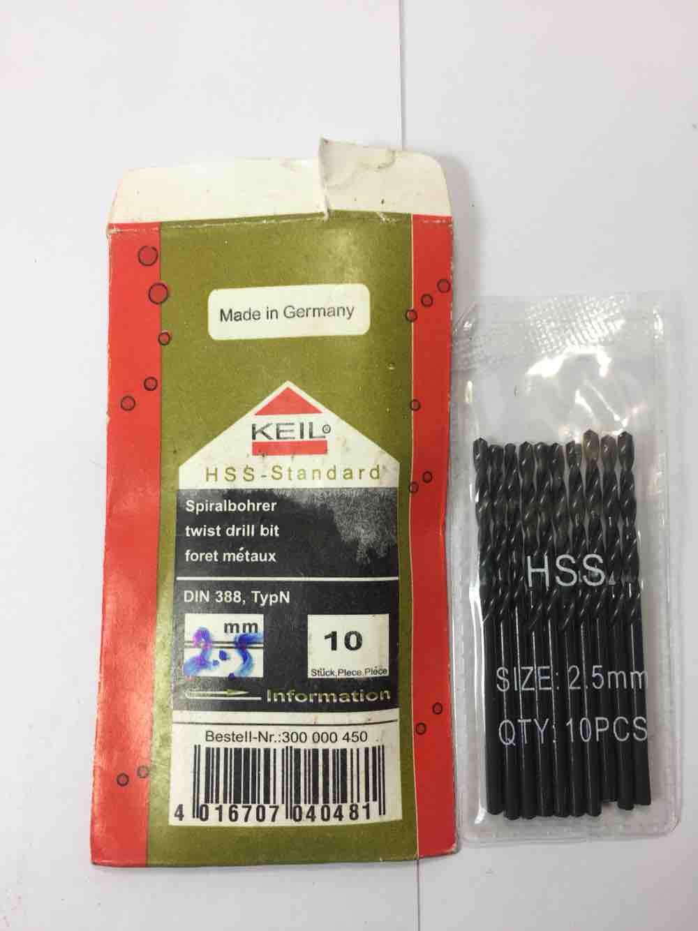 Mũi khoan sắt 2.5li