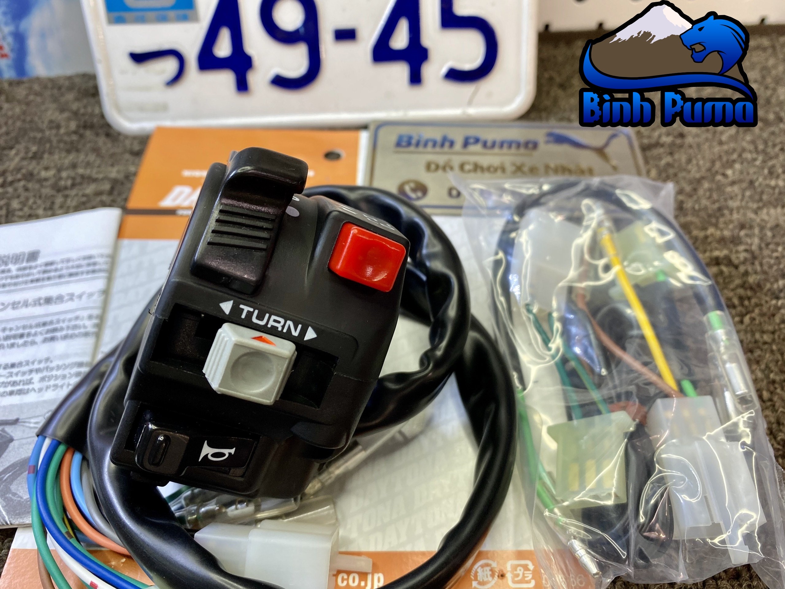 [HCM]Cùm Công Tắc Trái Daytona