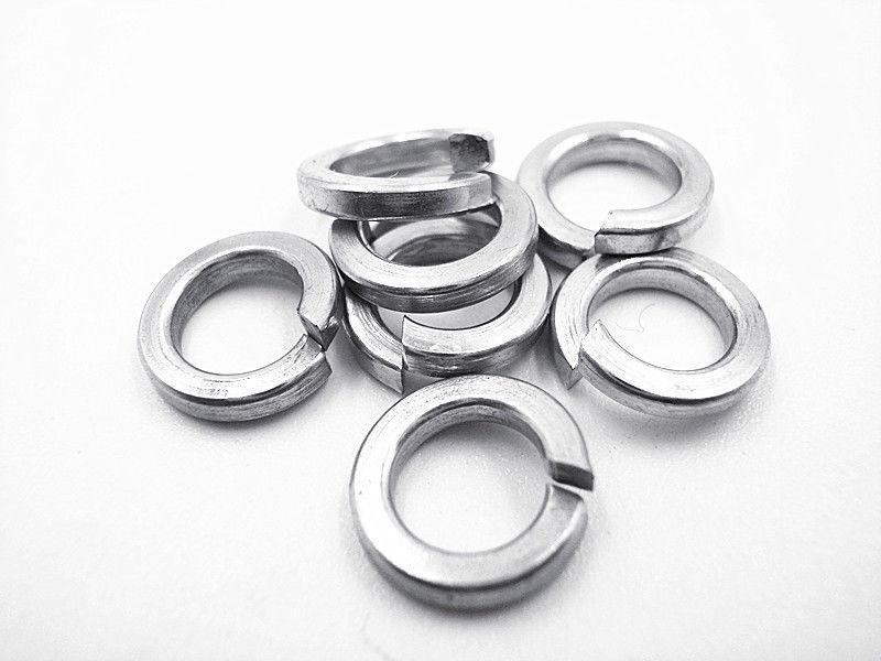 Gói 100 cái long đen vênh M8, M10. Long đen phẳng M8, M10. Chất liệu: Inox 304