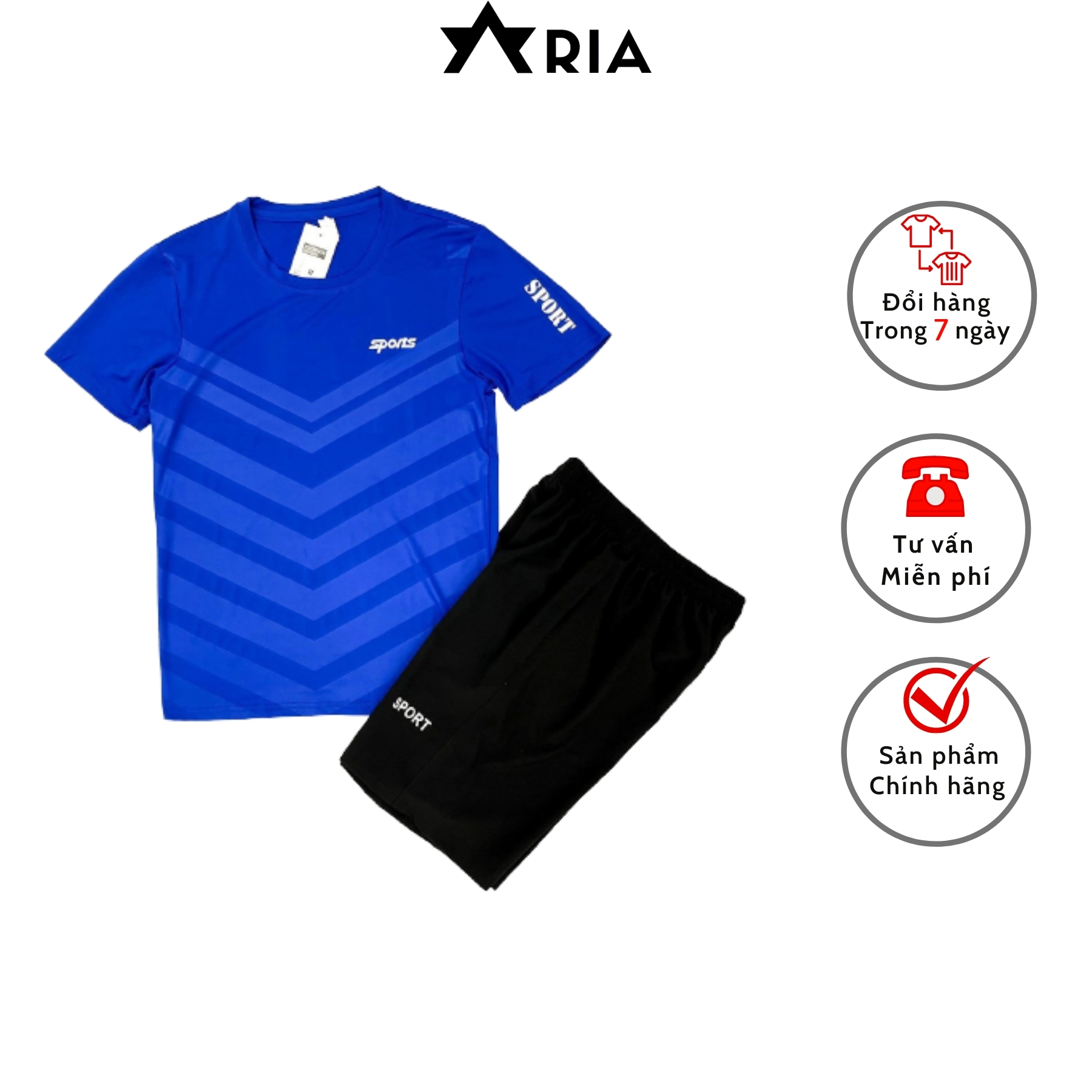 Bộ quần áo thể thao cho dãn 4 chiều 2 màu CR7