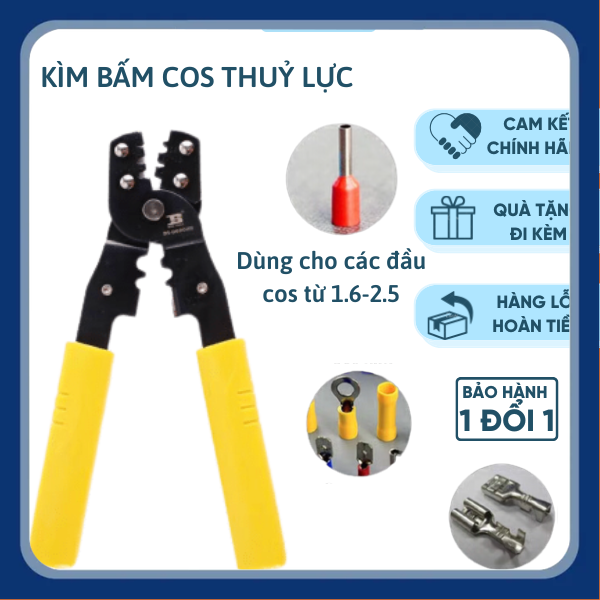 Kìm Bấm Cos Thuỷ Lực; kìm ép cos thuỷ lực